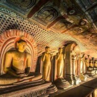 Dambulla cave temple Sri Lanka